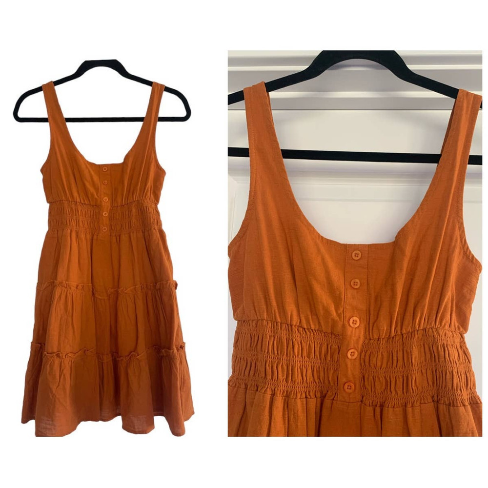 Urban Outfitters Hailey Tiered Mini Dress